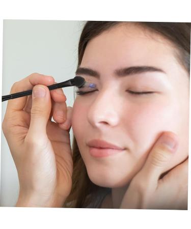 Baluue 30pcs Double Ended Eye Shadow Stick Makeup Blending Sponge Eyeshadow Blending Brush Black Plastic - Buy Online on GoSupps.com