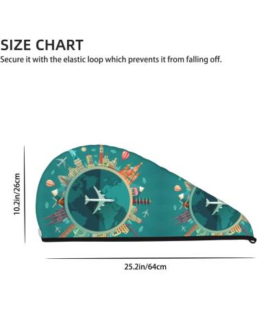 Super Absorbent Microfiber Hair Towel Wrap for Women - Quick Dry Coral Velvet Cap for Long Curly & Thick Hair - Buy Online on GoSupps.com