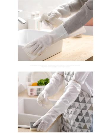ILEYLI dishwashing gloves cleaning gloves Reusable household gloves rubber dishwashing gloves(2 pairs) - Buy Online on GoSupps.com