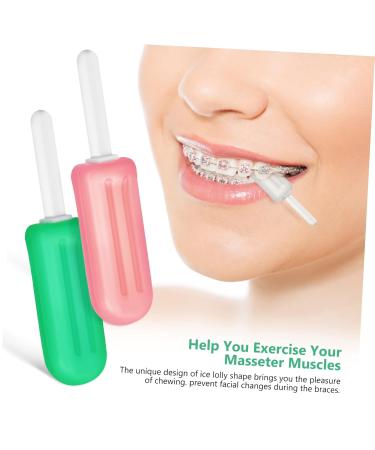 Lurrose 18 Pcs Silicone Chewing Gum Aligner Tray & Retainer Container - Monbons Fudge Ice Cream Case for Adults | International Shipping - Buy Online on GoSupps.com