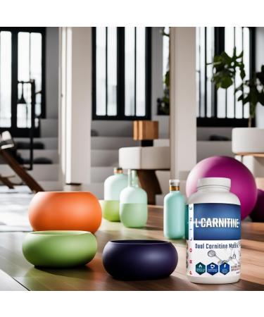 Pro Line L-Carnitine Capsules | Dual Carnitine Matrix with L-Carnitine Tartrate | Stimulant Free Metabolism Support Endurance Recovery | 1470mg Total Carnitine (180 Capsules) - Buy Online on GoSupps.com