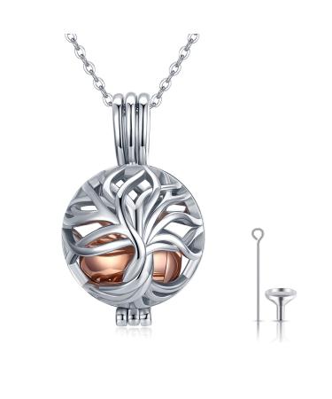 Urn pendants urn chain for ash 925 sterling syllable roses dragonfly cartring moonstone heart urn pendant memorial jewelry for women mom papa women ... no engraving