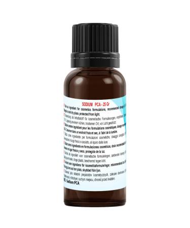 Sodium PCA 25ml - Hydrating Skin & Hair Care Ingredient for Moisture in Creams Lotions Shampoos & More - Buy Online on GoSupps.com