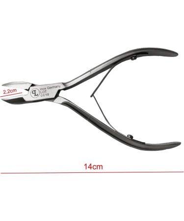 Pius Lang 5"1/2 Curved Nipper for Thick Ingrown Nail Autoclavable Surgical Steel Clipper Cutter - Buy Online on GoSupps.com