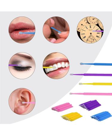 500 Microbrushes for Eyelash Extensions & Makeup - Quality Microb rstchen for Eyelash Lifting & Oral Hygiene | International Shipping - Buy Online on GoSupps.com
