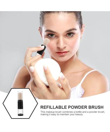 DOITOOL Retractable Blush Brush & Refillable Loose Powder Bottle - Portable Liquid Brush for Highlight Contour & Blush Cosmetics - Perfect for Travel - Buy Online on GoSupps.com