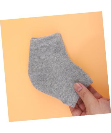 FRCOLOR 4 Pairs Ankle Socks Gel Heel Sleeves with Gel Lined Socks Men's Socks Heel Socks Men's Socks Men Socks Pink Men and Women Moisturising Casual Socks - Buy Online on GoSupps.com