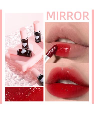 Alisesun 6 Colors Lip Tint Stain Set - Long Lasting Korean Plumping Lip Gloss with Vivid Color - Multi-use Liquid Lipstick & Cheek Tint - Non-Sticky Formula - Buy Online on GoSupps.com