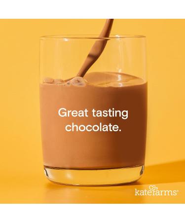 Kate Farms Chocolate 1.0 cal/mL Vegan Protein Shake - Case of 12 - Buy Online on GoSupps.com