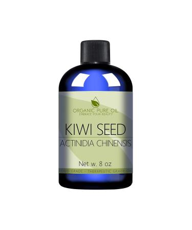 Kiwi Seed Oil 8 oz - 100% Pure Cold Pressed Unrefined Premium Grade Carrier Oil for Hair, Skin, and Body Care - Vegan Moisturizer for DIY Cosmetics - Packaging May Vary - Buy Online on GoSupps.com