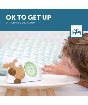 Zuzu Sam the Lamb Clock & Night Light for Kids | Adjustable Brightness & Auto Shutdown | Ideal Sofa Bed Companion for Sleep Routine - Buy Online on GoSupps.com