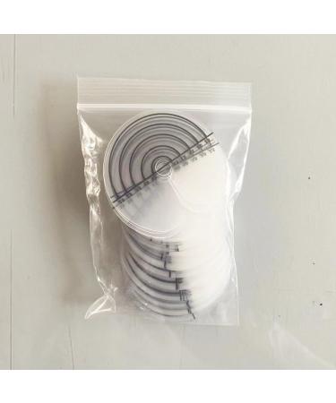 EXOTIC MYTH 100 Pieces Hair Extensions Scalp Protector Heat Shield Guards for Hair Extension Bonding Round Circular and Single Hole Clear Fusion Glue Protector - Buy Online on GoSupps.com