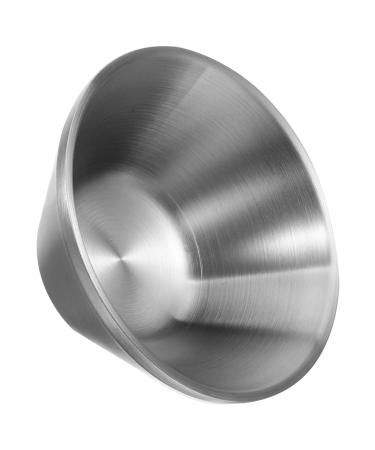 Iwowhero shaving bowl made of stainless steel reusable razor shell for men shaving accessories for men shaving accessories razor accessories shaving tren