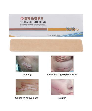 Silicone Scar Sheet for Professional Scar Removal - Wound Marks and Cesarean Hyperplasia - Concealing Tape for Adults - Buy Online on GoSupps.com