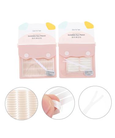 Housoutil Invisible Tape 2 Adhesive Invisible Stickers Mesh Double Woman Sticky Breathable Paste Sticker Eyelid No Makeup Cosmetic 8x6.5cm As Shown 1 - Buy Online on GoSupps.com