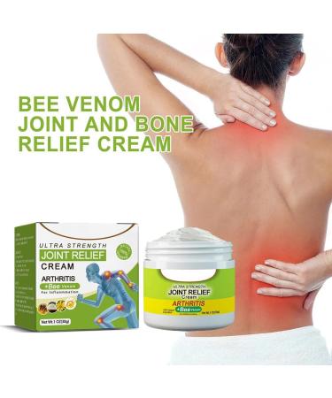 Beevana Bee Venom Joint and Bone Therapy Cream Bee Venom Joint and Bone Therapy Cream Joint & Bone Therapy Cream Bee Venom Therapy Cream for Soother Comfy Muscles (1PC) - Buy Online on GoSupps.com