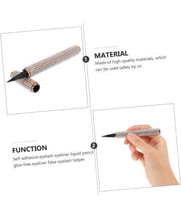 Mikinona 1pc Eyeliner Eye Liner Pens Black Makeup Pen Eyelash Glue Pen Plastic Liquid Retouching Pen - Buy Online on GoSupps.com