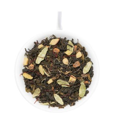 Vahdam Kashmiri Kahwa Chai - Spiced Green Tea with Natural Spices (100g) | Masala Chai Blend | Premium Loose Leaf Tea Cinnamon Cardamom Almond Saffron - Buy Online on GoSupps.com