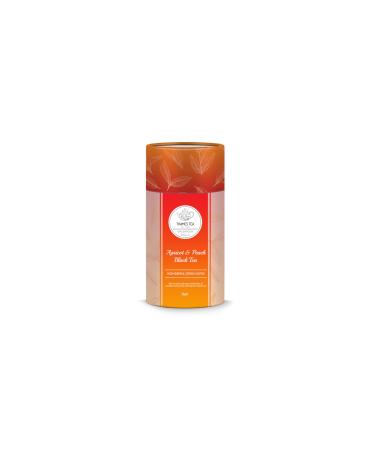 Thames Tea | Premium Selection of Flavoured Tea | Luxury British Tea Experience | Loose Leaf Tea | Fruit & Herbal Tea | Loose Tea | Tubebox (Apricot & Peach Black Tea)