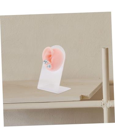 Beaupretty Silicone Ear Model for Piercing and Jewelry Kits - Ear Jewelry Holder and Earring Stud Set for Babies - Earring Support Moulds - Complexion 11.5x7.5cm - Buy Online on GoSupps.com