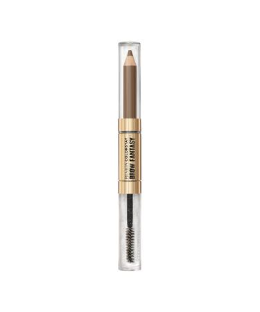Revlon ColorStay Brow Fantasy 2in1 eyebrow product powder finish pencil and clear fixing gel infused with provitamin B5 lasts up to 16 hours 001 ash blonde