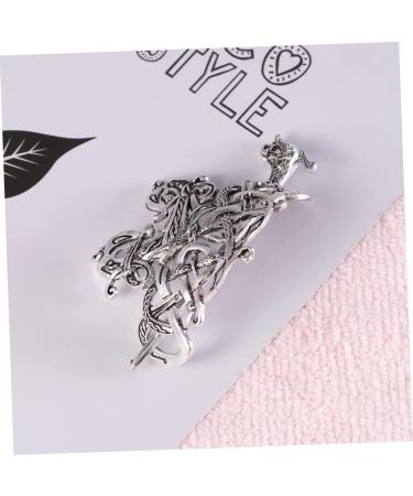 Beaupretty Girls Animal Hair Ties Hair metal hair barrettes metal hair clips retro hairpin decorative hairpin women hairpin woman runes Clips Decorative Hair Clips - Buy Online on GoSupps.com