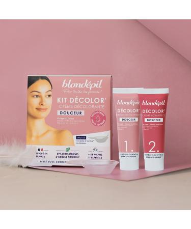 Blond pil - Set of 2 Gentle Bleaching Creams. Face & Body Coloring Cream. Decolorant for face and body hair. Sensitive skin. - Buy Online on GoSupps.com