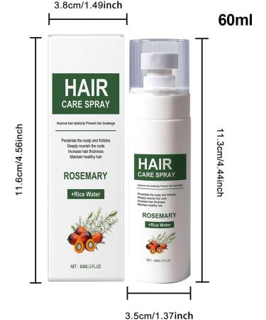 Spray Pour La Pousse Des Cheveux | Huile Naturelle paississante Capillaire | Soin Capillaire Famille Ados Adultes Jeunes Hommes Femmes - Buy Online on GoSupps.com