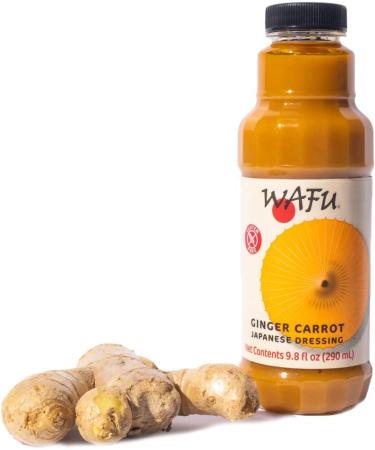 Wafu Japanese Style Salad Dressing (Ginger Carrot 290 mL) Ginger Carrot 290 ml (Pack of 1) - Buy Online on GoSupps.com