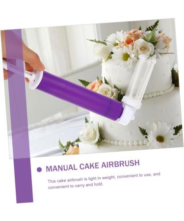 Cabilock 4 Pcs Cake Sprayer Manual Pump Airbrush Baking Cake Airbrush Pump Cake Paint Sprayer Plastic Purple - Buy Online on GoSupps.com