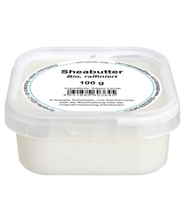 Shea Butter 100g Organic Certified Vegan refined for natural cosmetics