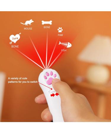 Pssopp Indoor Pet Interactive Toy Cat Toys LED Pointer Cat Flashlight Toy LED Projector Toy Cat Training Exercise Tool - Buy Online on GoSupps.com