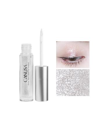 Buy CANUSA Liquid Eye Shadow in Silver - Long-Lasting Vibrant Color Free International Shipping - Buy Online on GoSupps.com