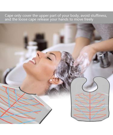 Professional Waterproof Hair Cutting Mat & Cape for Salon Use | Anti-static Oilproof and Durable Hairdressing Solution (Grey - Buy Online on GoSupps.com
