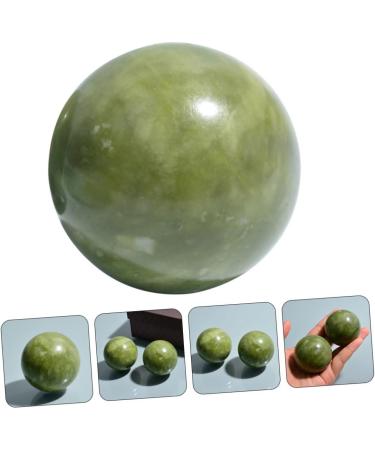 Buy Homsfou Handball Massage Jade Balls - Natural Stone Massage Tool for Fitness & Deep Tissue Relief - Buy Online on GoSupps.com