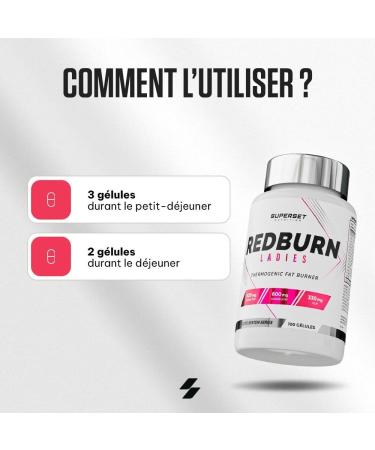 Superset Nutrition | Redburn Ladies (100caps) | Fat Burners | Women's Special Weight Management! - Buy Online on GoSupps.com