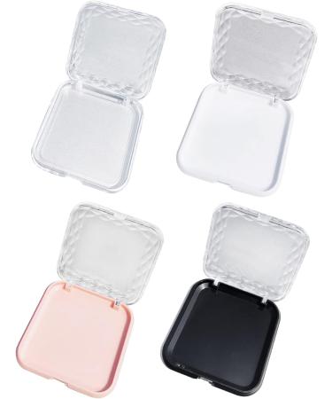 Handmade Nail Wear-Storage Box Clear Acrylic Nail Packaging Empty Box Nail Manicure Organizer Case Container Nails Tools Nail Containers For Press On Nails For Organizing Nail Tech-personal Box With Black - Buy Online on GoSupps.com