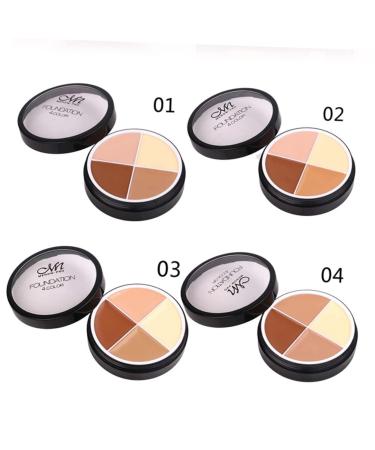 Buy 4 Concealer Palette for Women - Ultimate Concealer Cream Makeup for Flawless Skin | International Shipping - Buy Online on GoSupps.com