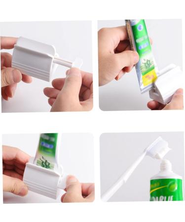 FRCOLOR 4pcs Tube Squeezer Set - Reusable Toothpaste Facial Paint & Lotion Extruders - Assorted Colors - 5.8x4.7 cm - Buy Online on GoSupps.com