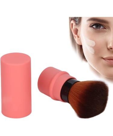 Verdant Touch Angled Blush Brush Angled Blush Brush with Cover Portable Fluffy Face Makeup Brush for Blush Bronzer Buffing 5.9 inch Powder Cosmetics - Buy Online on GoSupps.com