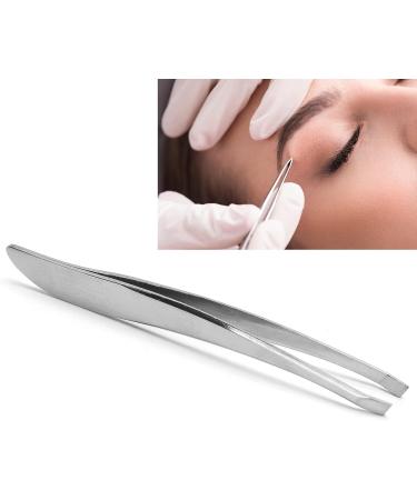 Premium Stainless Steel Eyebrow Tweezers - Comfortable Grip High Elasticity Durable & Precise Hair Removal - Buy Online on GoSupps.com