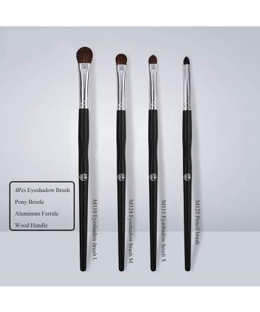 Energy 4-in-1 Essentials Eyeshadow Brush Set | Crease & Blending Makeup Brushes for Flawless Application - Buy Online on GoSupps.com