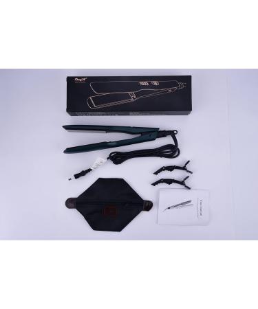 CCKeyin Smooth Iron Wide - 44mm Extra Wide Hair Care with Digital LCD 12 Heat Settings (120-230 C) - Portable Travel Hair Smoother in Green - Buy Online on GoSupps.com