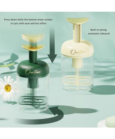 Face Wash Foam Maker Manual Facials Foam Maker Cleanser Foam Easy To Use Maker Skincare Tool For Travel Household White - Buy Online on GoSupps.com
