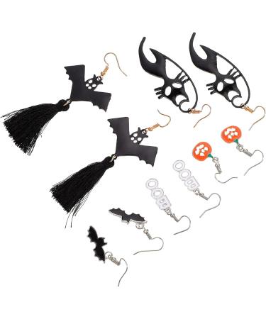 20 Pcs Halloween Earrings Festival Earrings Party Women (Assorted Color) - Buy Online on GoSupps.com