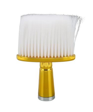 Hairdresser Neck Dust Brush | Soft Face & Neck Brush for Home & Salon | Galvanized Handle to Remove Loose Hair - Buy Online on GoSupps.com
