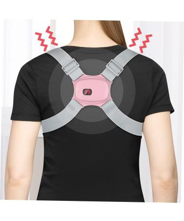 NOLITOY Belt Spine Posture Support Set - Adjustable Ergonomic Clavicle & Vibration Leash Holder for Children's Comfort - Electric Child Abs Pink Bracket - Buy Online on GoSupps.com