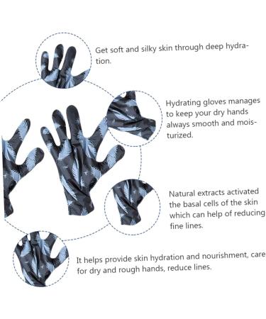Healeved 2 Pairs Hand Mask Hand Care Gloves Hand Spa Gloves Nourishing Hand Cream Enhancing Gloves Gauntlet Sleeping Moisturizing Gloves Hand Care Mask Gel Dry Hands Aluminum Platinum Paper - Buy Online on GoSupps.com
