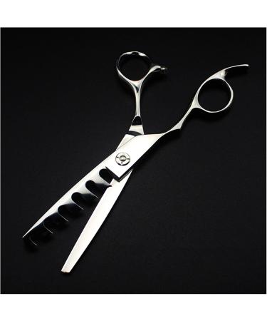 Shears for Hair Cutting Left Hand 6-inch 6-Tooth Hairdressing Scissors Thinning Scissors Hairdressing Scissors Beauty Scissors Hair Salon Flat Scissors Hair Cutting Kit - Buy Online on GoSupps.com