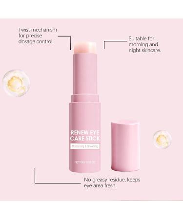  Yoelau Retinol and caffeine eye contour balm - Anti-aging cream for dark circles puffiness and wrinkles with hyaluronic acid and vitamin E moisturizes and nourishes the eye contour - Buy Online on GoSupps.com